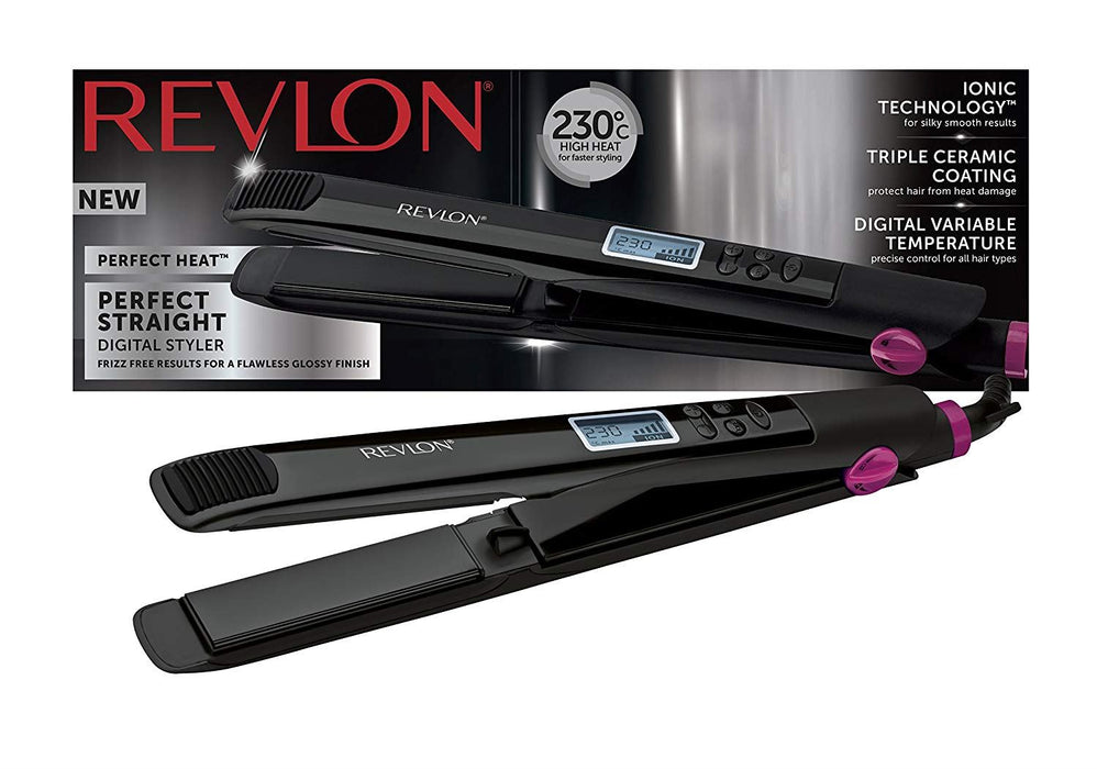 Revlon RVST2165UK 3X Ceramic Coating Max 230C Digital Hair Straightener