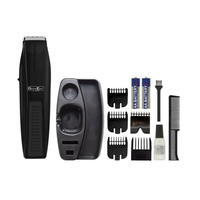 Wahl 5606-917 GroomEase Battery Powered Stubble & Beard Mens Facial Hair Trimmer