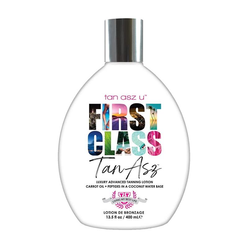 Tan Asz U First Class Luxury Advance Tanning Lotion Accelerator 400ml