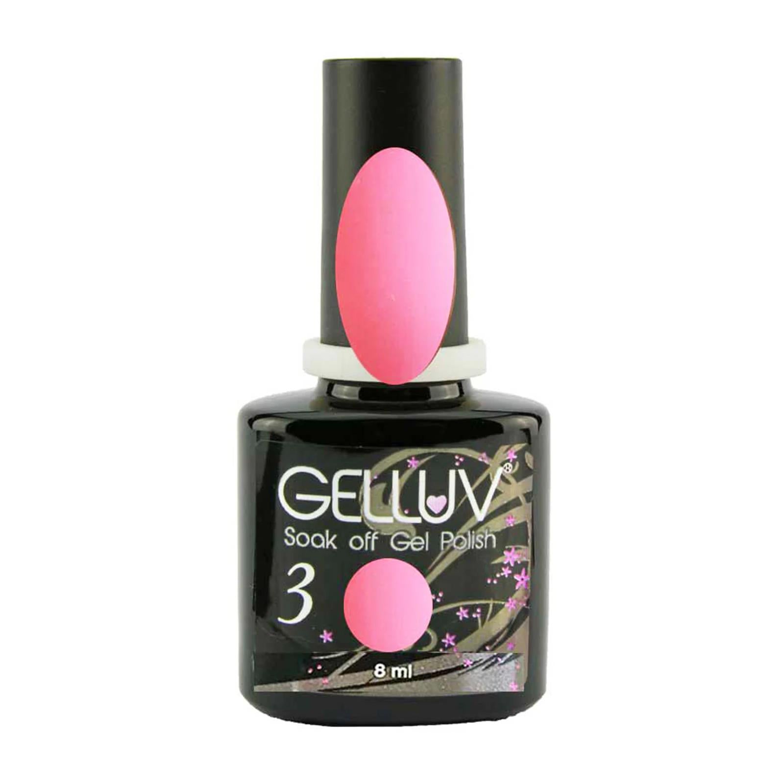 Gelluv Nail Polish UV LED Spring Collection Lasting Soak Off Gel 8ml - Baby Pink