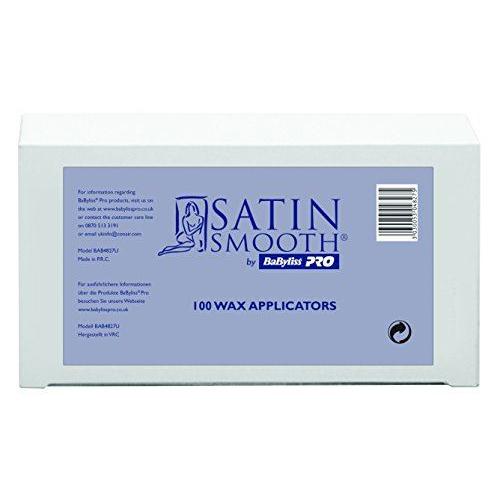Satin Smooth Wooden Wax Applicators (100 Pack)