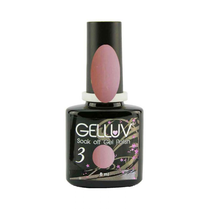 Gelluv Nail Polish UV LED Spring Collection Lasting Soak Off Gel 8ml - Rose Pink