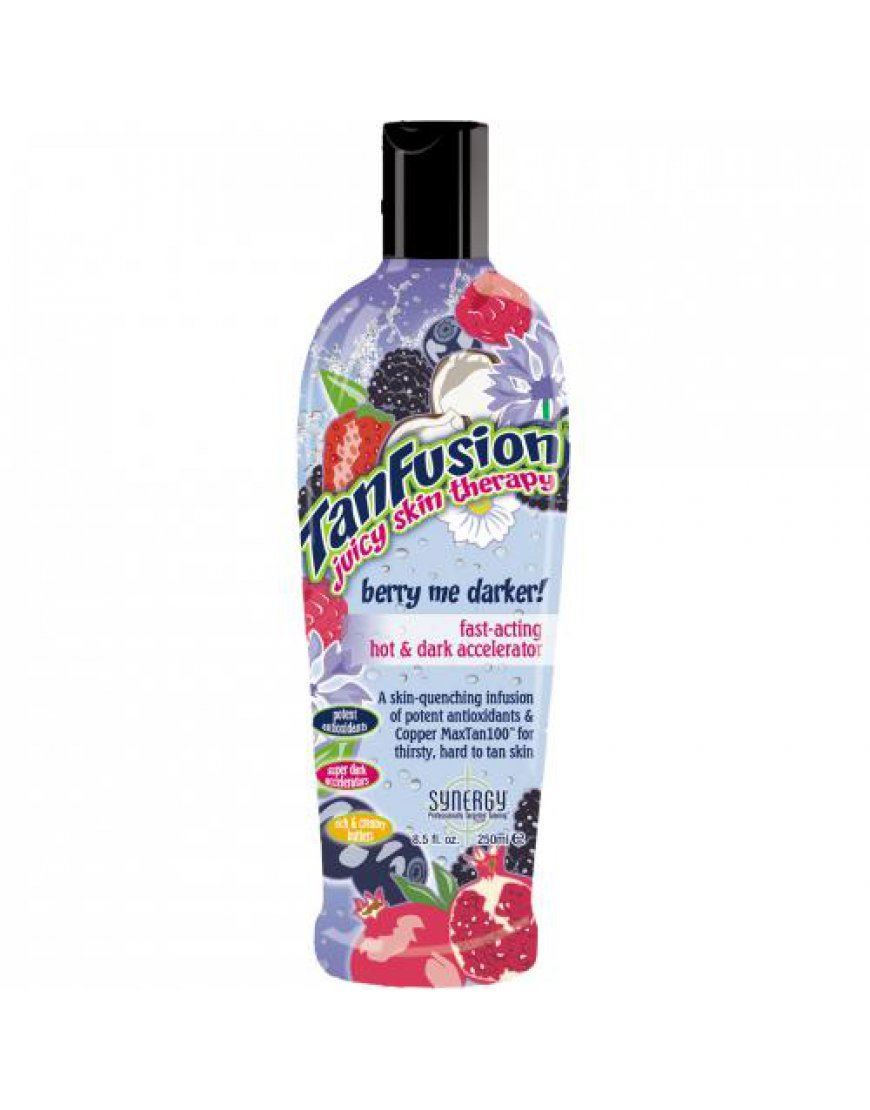 Synergy Tan Berry Me Darker Tanning Lotion Fast Acting Hot Tingle