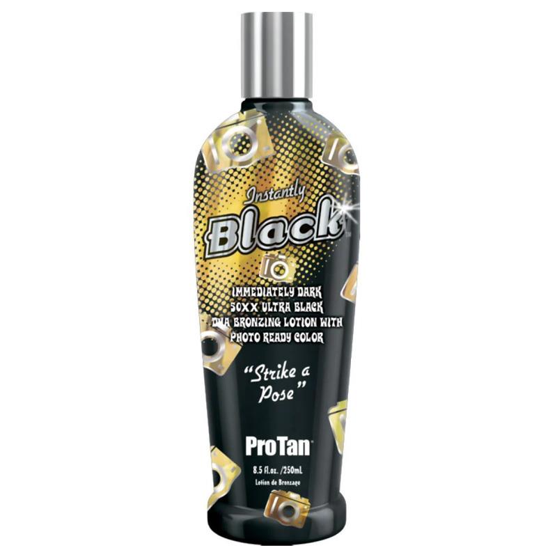 Pro Tan Instantly Black Tanning Lotion 50XX Ultra Black DHA Bronzer
