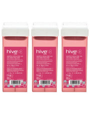 Hive Of Beauty Cartouche de cire pour rouleau sensible 100 g, tête ajustée x 3