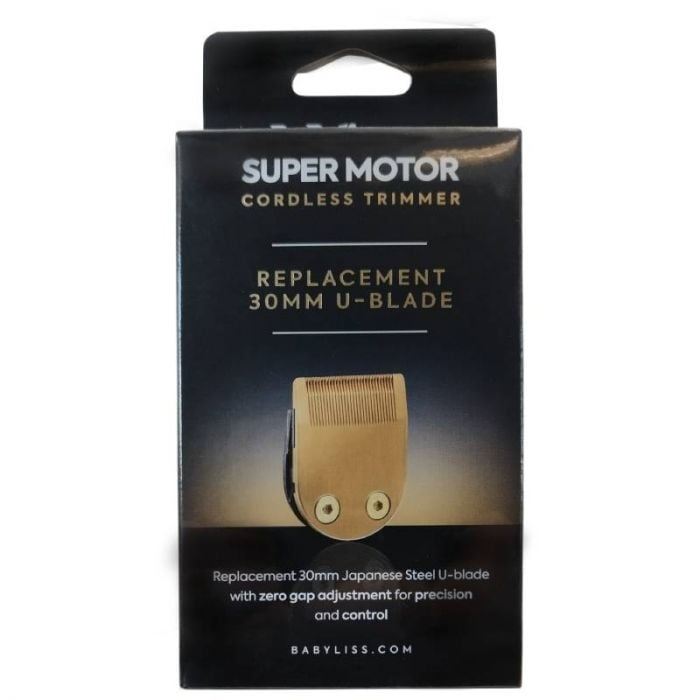 BaByliss Pro Trimmer Replacement Blade Super Motor Steel Zero Gap Blades - 30mm
