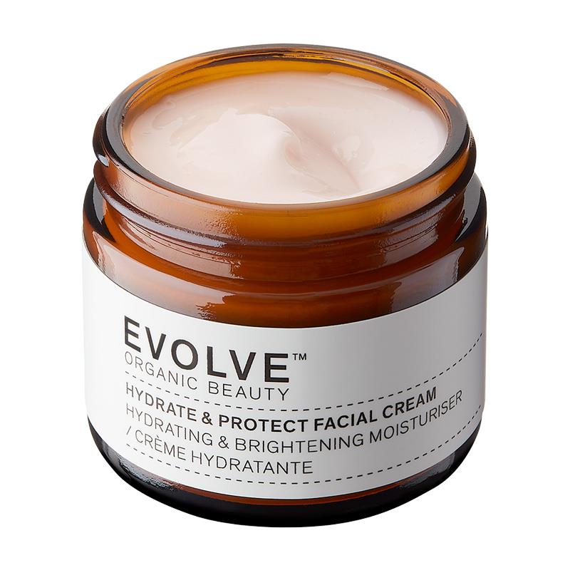 Evolve Organic Beauty Hydrate & Protect Facial Cream Moisturiser 60ml