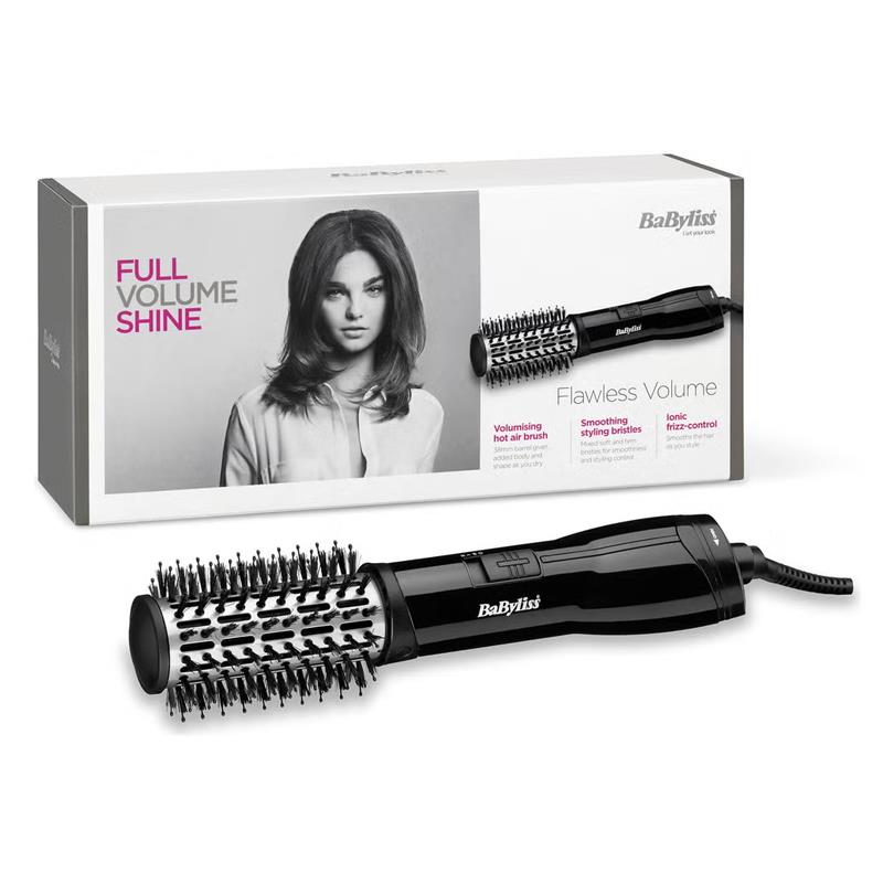 BaByliss 2764U Ionic 38mm Electric Hair Brush Flawless Volume