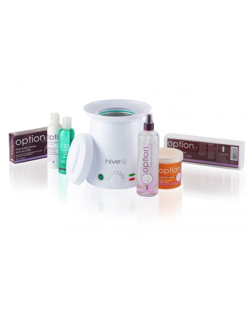 Hive of Beauty Neos 500cc Heater With Depilatory/Paraffin Wax Kit