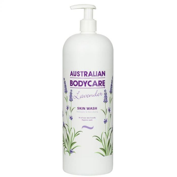 Australian Bodycare Lavender Skinwash Moisturising Antiseptic Shower Wash Gel 1000ML