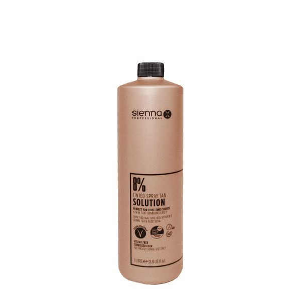 Sienna X Pro Tanning 8% Solution Streak Free Spray Tan Lotion 1 Litre