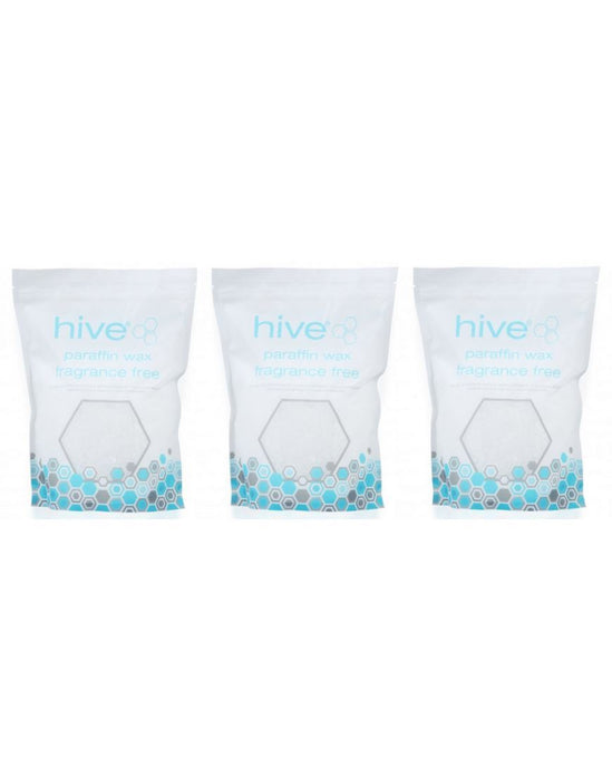 Hive Of Beauty 3 For 2 Waxing Fragrance Free Wax Pellets - 700g