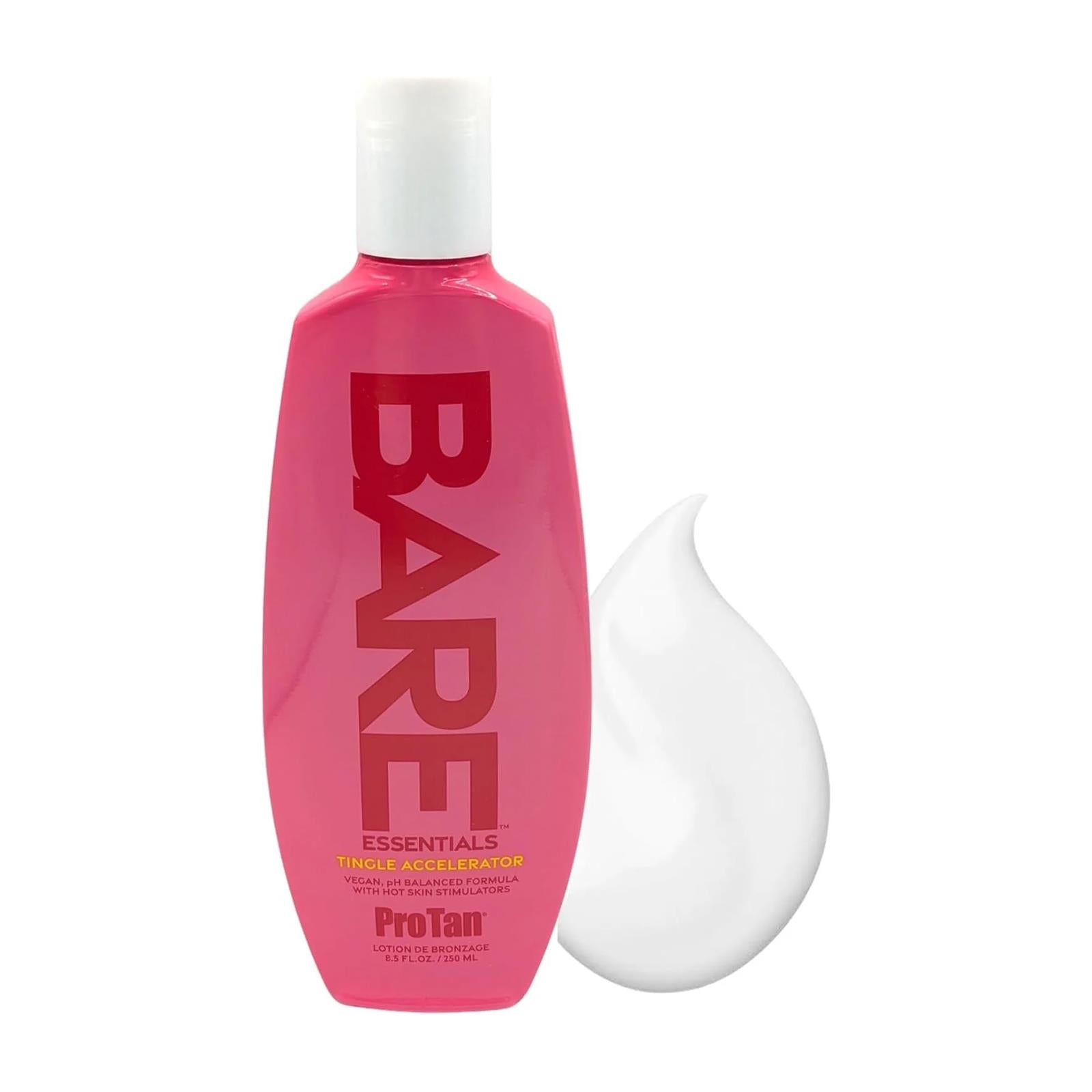 Pro Tan Bare Essentials Tingle Accelerator Heat Intensifier Tanning Lotion - 236ml