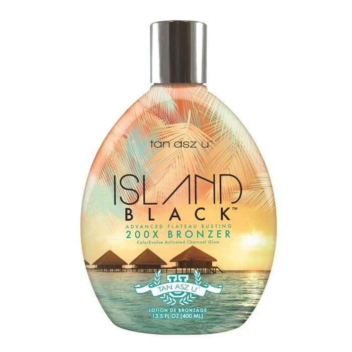 Tan Asz U Island Black Tanning Lotion Advanced Plateau Busting 200X Bronzer