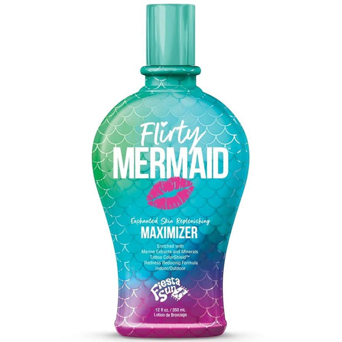 Fiesta Sun Flirty Mermaid Tanning Lotion Bronzing Maximizer 350ml