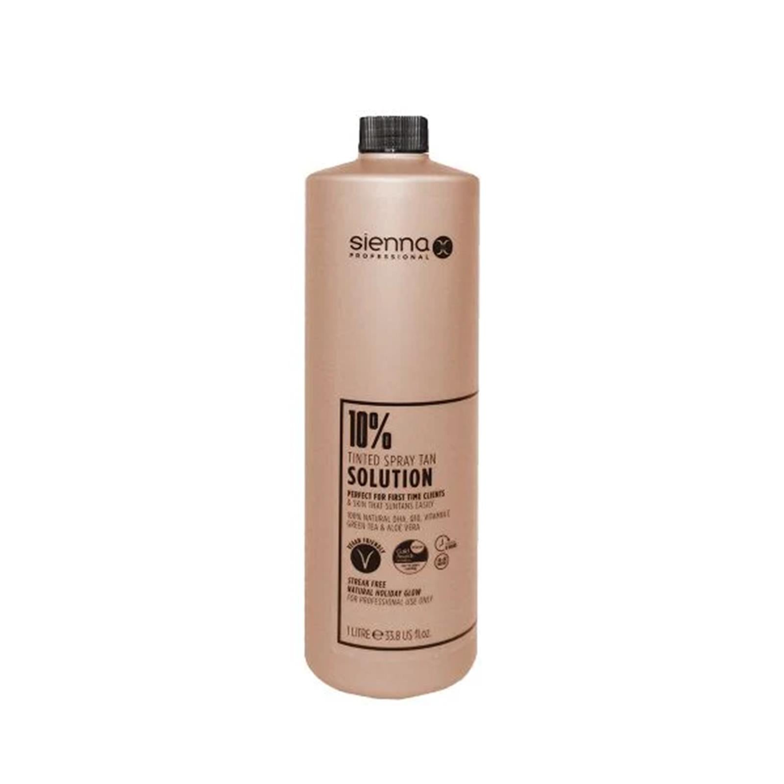 Sienna X Pro Tanning 6% Solution Streak Free Spray Tan Lotion 1 Litre