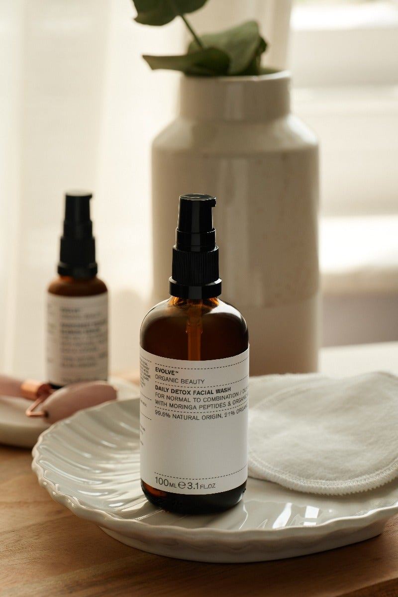Evolve Beauty Organic Daily Detox Facial Wash 100ml
