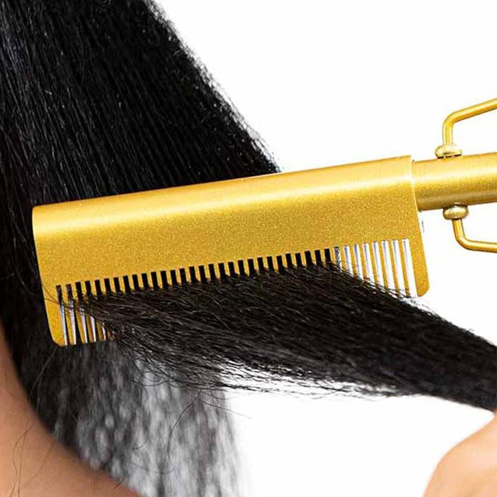 Wahl ZX698 Hot Comb for Afro & Frizzy Hair Electric Straightening Comb