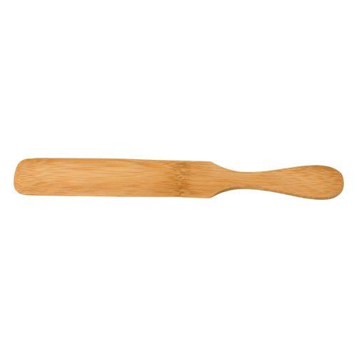 Deo Spoon large Spatula With Handle for Wax Waxing Under Arm - Bamboo