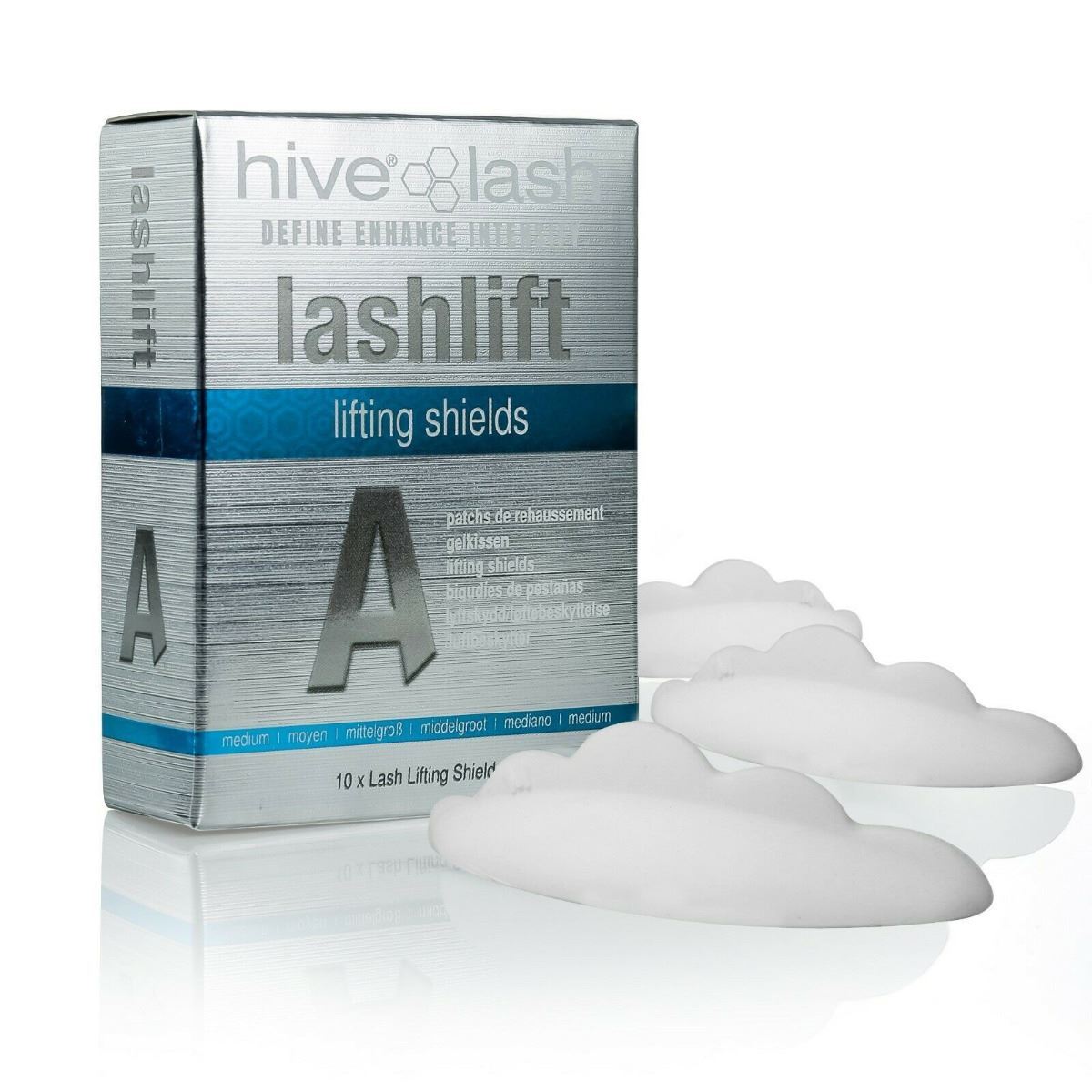 Hive of Beauty Define Eyelash Lifting Shields Silicone Medium