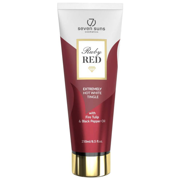 Ruby Tan Seven Suns Ruby Red Tanning Lotion Extremely Dark Tingle Tan - 250ml ...