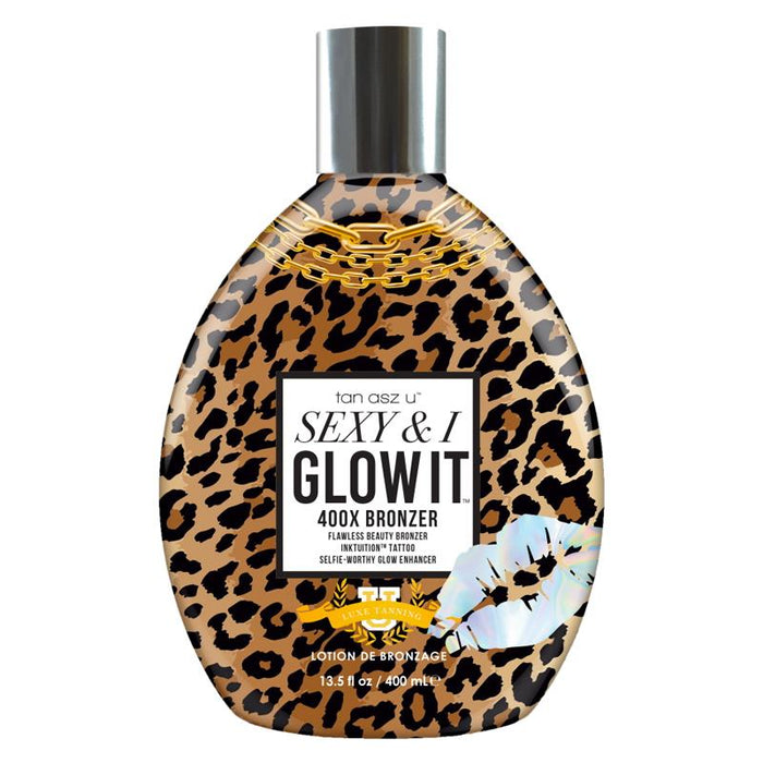 Tan Asz U Sexy & I Glow It Tanning Lotion 400X Glow Enhancer Bronzer