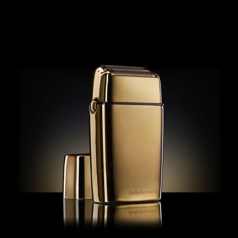 BaByliss Pro Babers Dual Foil Shaver Precision Fade - Gold