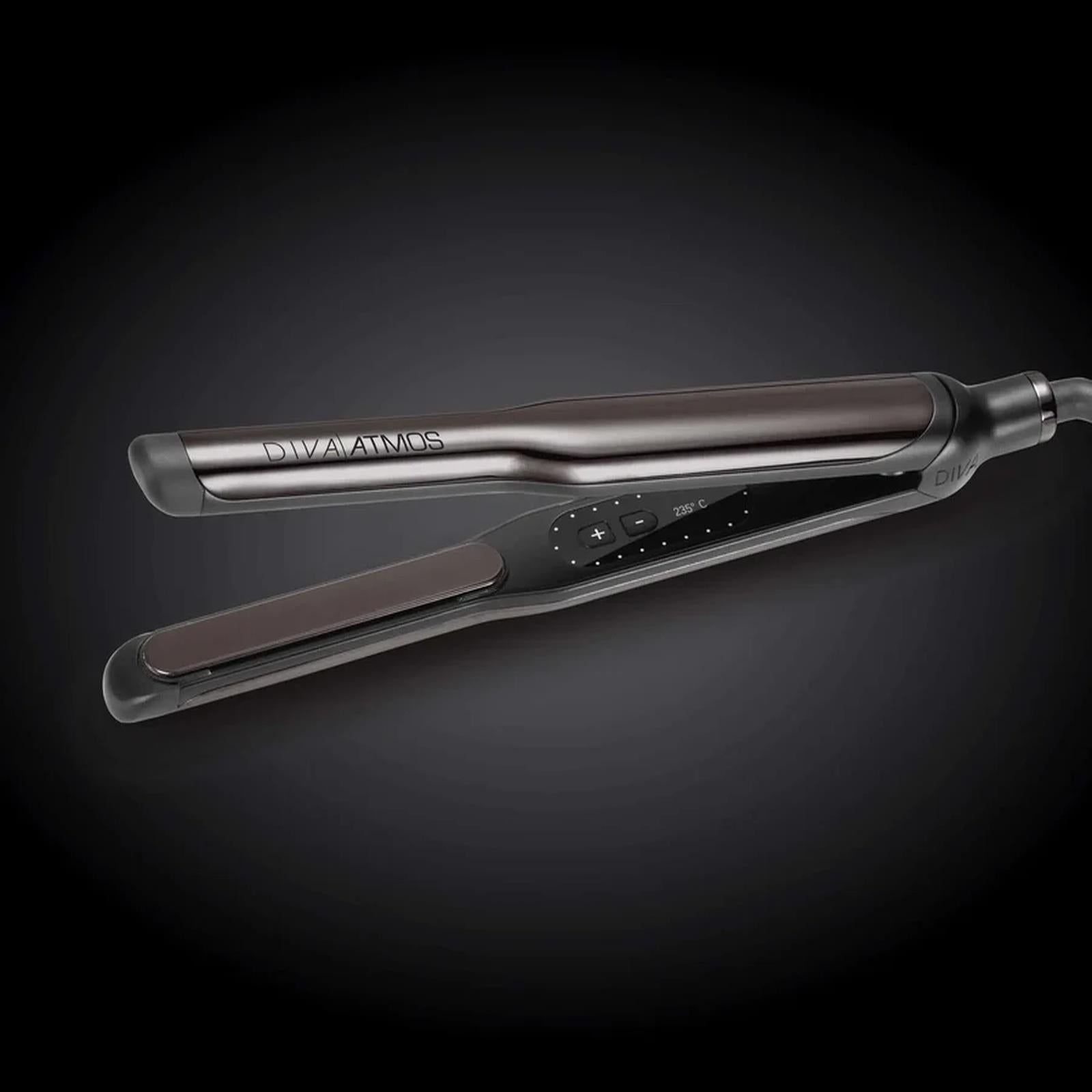 Diva Pro Styling Atmos Super Slim Professional Hair Styler 13mm Multi-Voltage Plug