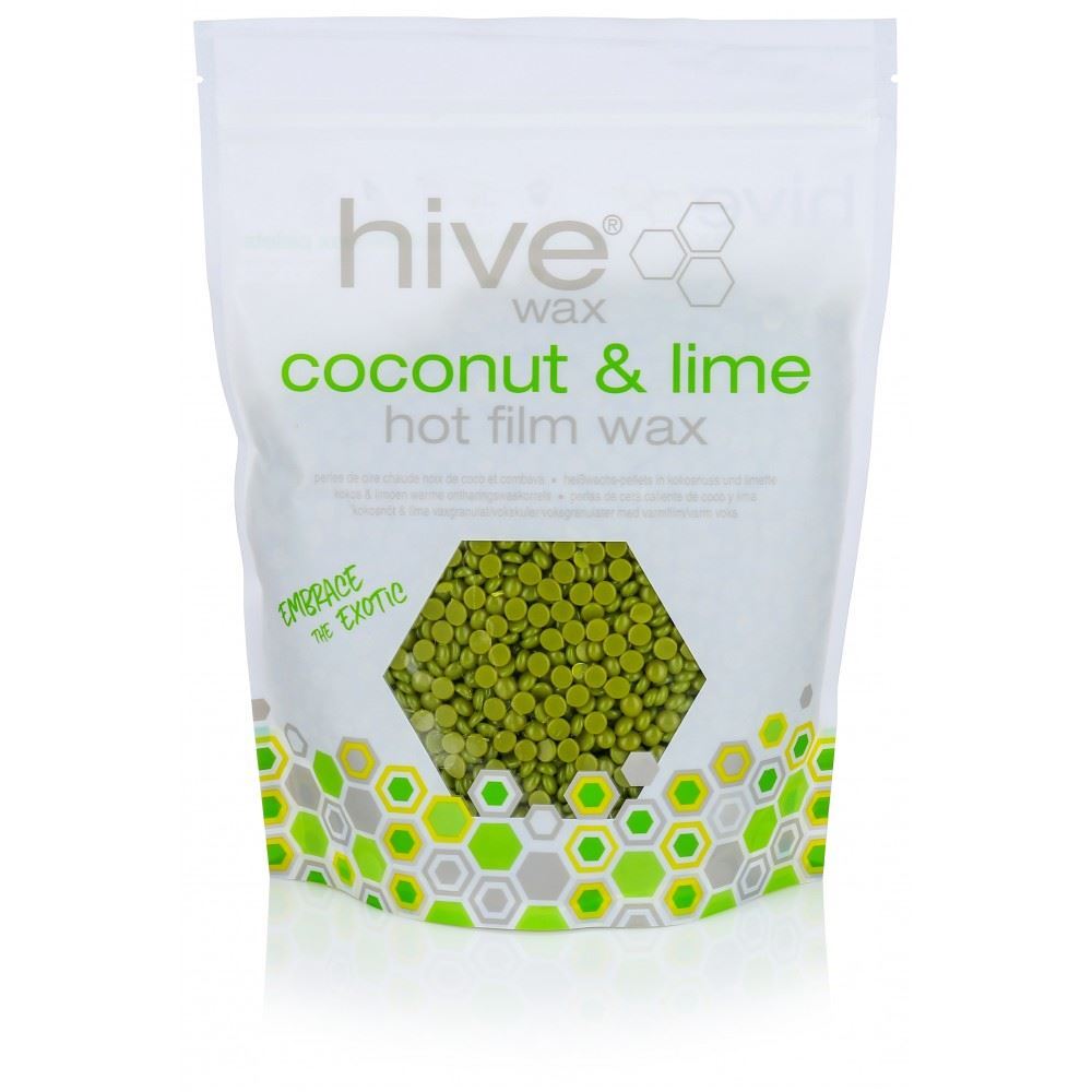 Hive of Beauty Hot Film Wax Pellets - Coconut & Lime 700g