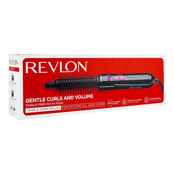Revlon Hot Air Styler Brush Attachment Less Frizz Tangle Free Salon Hair Styling