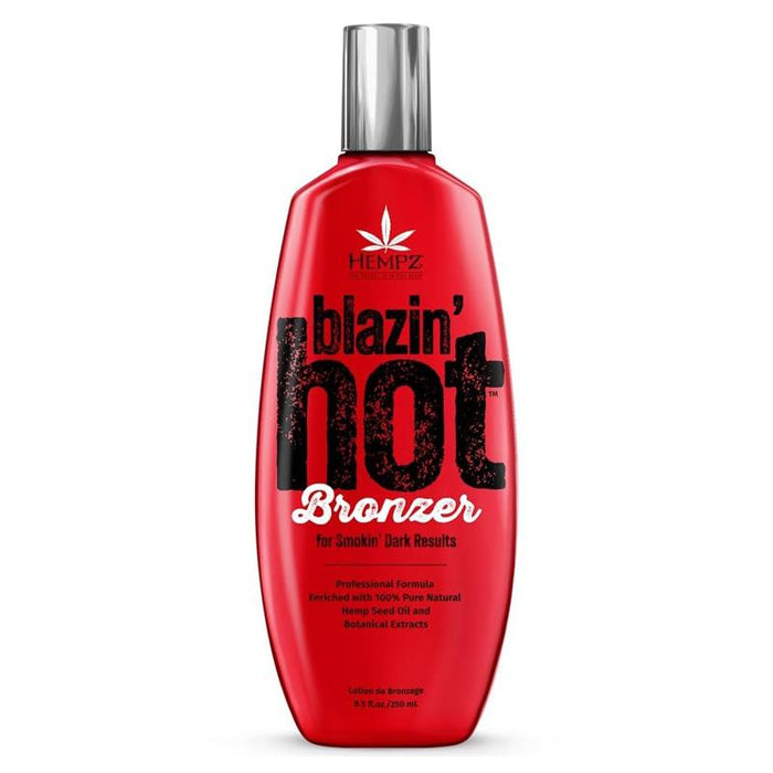 Hempz Blazin Hot Tingle Bronzer Tanning Lotion 250ml