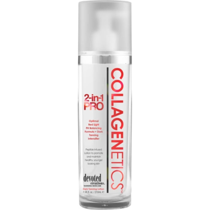 Devoted Creations Collagenetics 2 in 1 Pro Tanning Accelerator Lotion 210ml