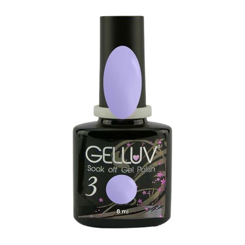 Gelluv Soak Off Gel Nail Polish Varnish Ice Collection - Sugar Almond