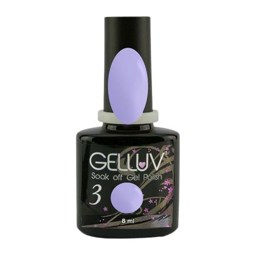 Gelluv Soak Off Gel Nail Polish Varnish Ice Queen Collection - 8ml