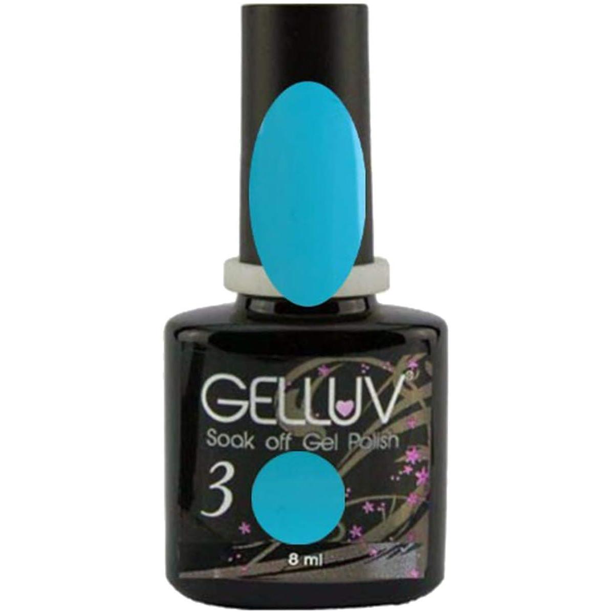 Gelluv Soak Off Vernis à Ongles Gel Ibiza Collection Été - 8 ml