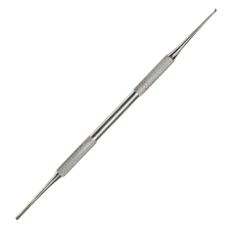 Excavatrice à double extrémité Footlogix à bord rond avec lime pour le traitement des orteils