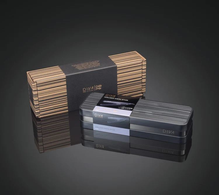 Diva Pro Digital Hair Styler Ergonomic Design - Violet