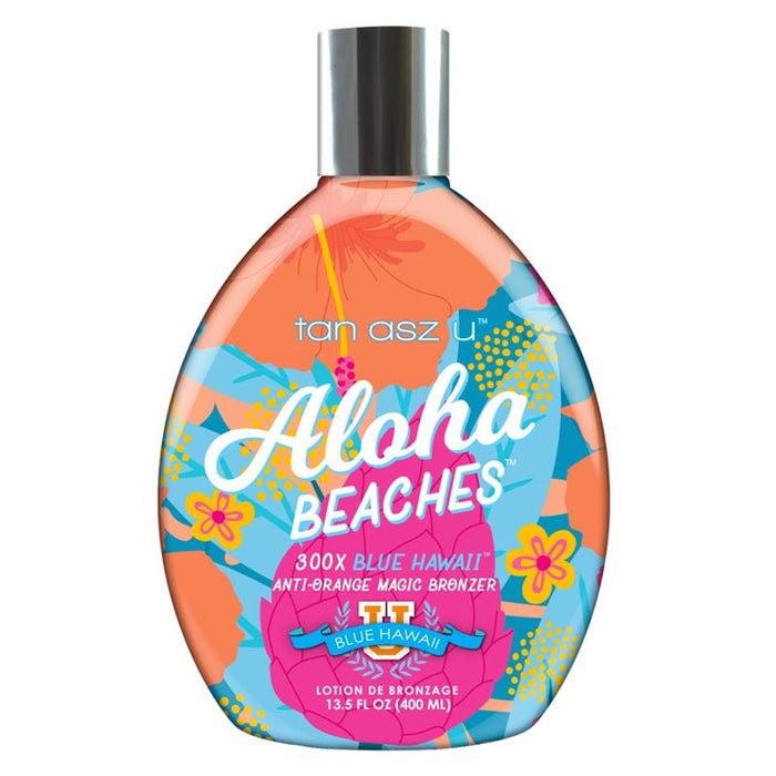 Tan Asz U Aloha Beaches Tanning Lotion 300x Magic Bronzer 400ml