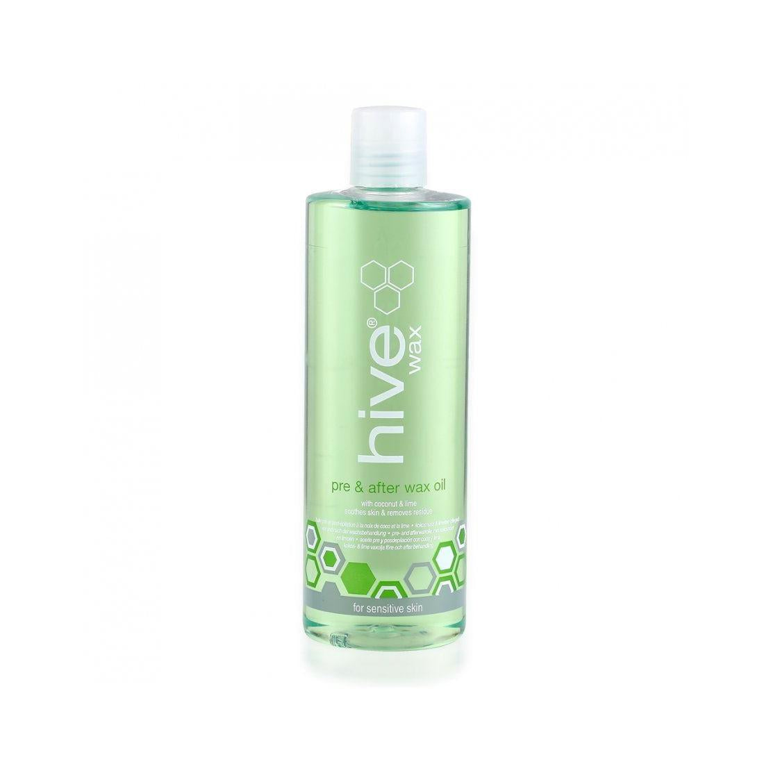 Hive of Beauty Pre and After Wax Oil Coconut And Lime Dual Treatment