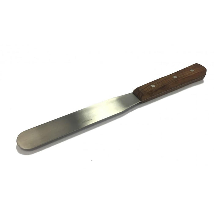 Hive Of Beauty Waxing Metal Spatula With Wooden Handle