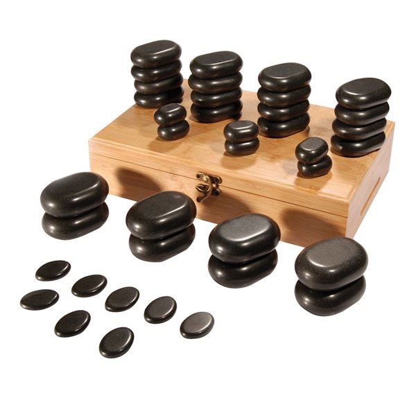 Deo 18 Quart Massage Hot Stone Heater  17.03 Litre Plus 100 Stones