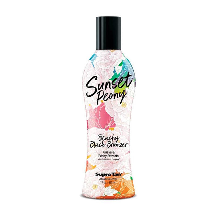 Supre Tan Sunset Peony Tanning Lotion Black Bronzer 235ml
