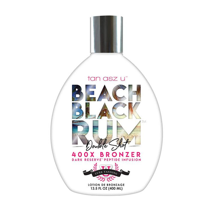 Tan Asz U Beach Black Rum Tanning Lotion 400x Dark Bronzer 400ml