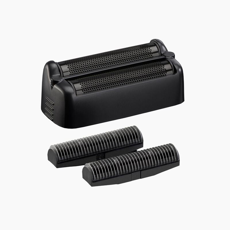 Babyliss Pro Foil Shaver Replacement Titanium Double Foil & Cutters – Matte Black