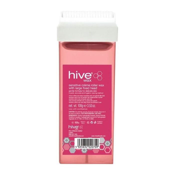 Hive Of Beauty 100g Sensitive Roller Wax Cartridge Large Fitted Head