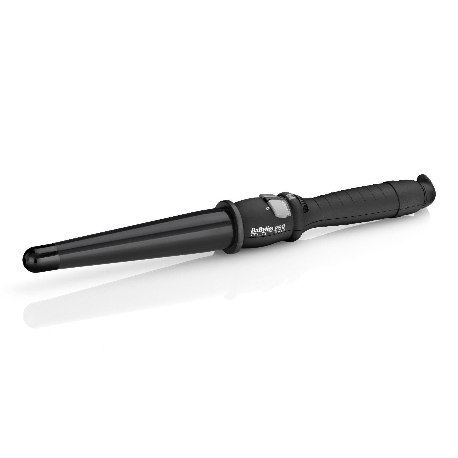 BaByliss Pro Hair Curling Tong 25-13mm Ceramic Conical Wand Tip Curler - 2280NBU