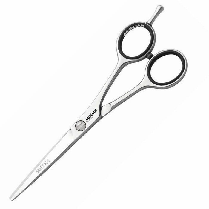 Jaguar Silver Ice Classic Micro Polished Barber Scissors For Hairdressing 6.5"