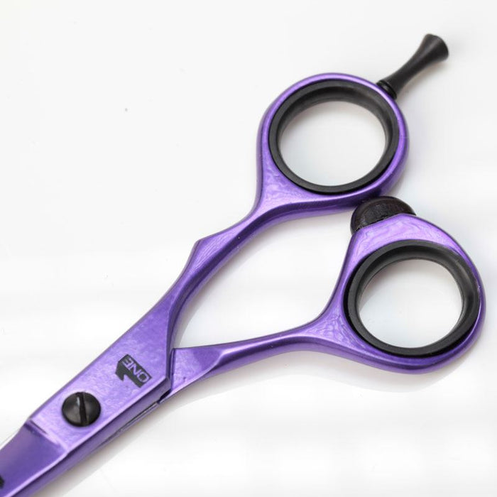 Glamtech Hairdressing Barber Stylist Scissors- Neon Purple