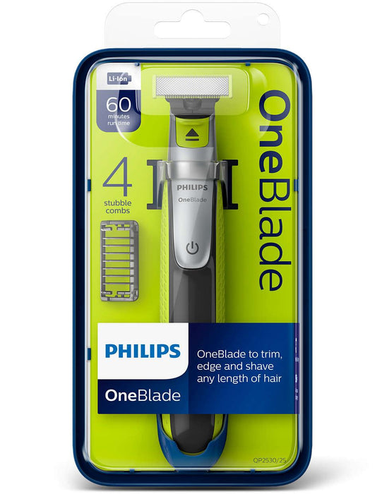 Philips QP2530 OneBlade Hybrid Cordless Electric Face & Hair Trimmer Shaver