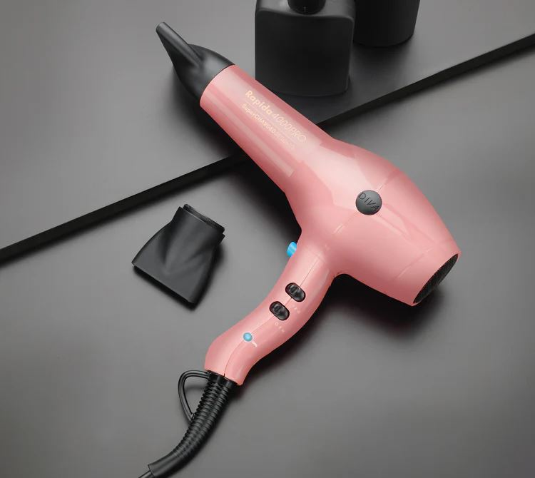 Diva Pro Rapida 4000 Hair Dryer AC Long Life Motor - Blush